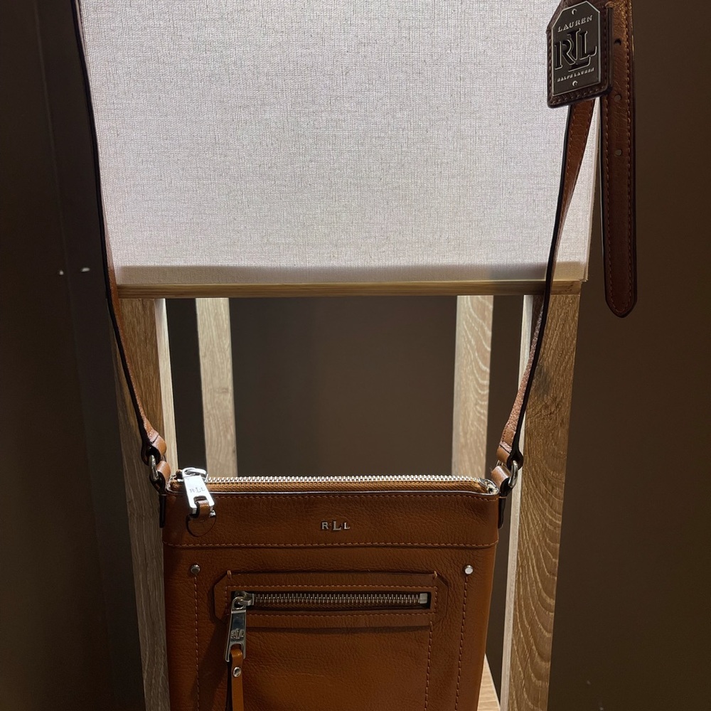 Ralph Lauren Tan Crossbody Bag